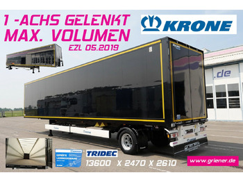 Closed box semi-trailer KRONE