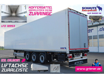 Closed box semi-trailer SCHMITZ SKO