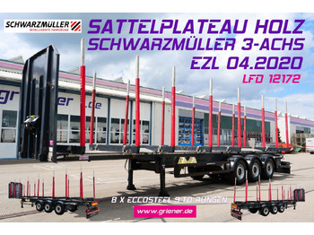Timber semi-trailer SCHWARZMÜLLER