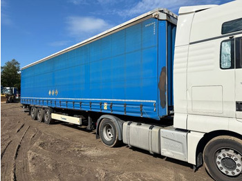 Curtainsider semi-trailer KRONE SD