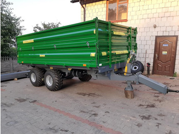 New Farm tipping trailer/ Dumper Techmont Anhänger / Trailer / Remorque / Rimorchio / Прицеп двухосный тандем / Przyczepa tandem PTTCW 310 10 t: picture 3