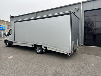 New Autotransporter truck, Van Algema IVECO FESTPLATEAU + Planenaufbau 3,6 to Nutzlast: picture 2