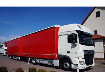 Curtainsider truck DAF XF 480