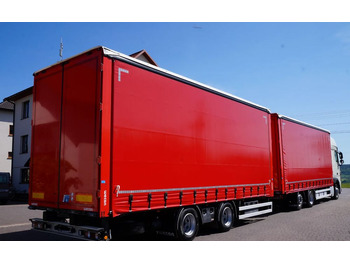 Curtainsider truck DAF XF 480 EURO 6 ZESTAW TANDEM PRZEJAZDOWY 120 M3  7,8 M + 7,8 M WECON: picture 4