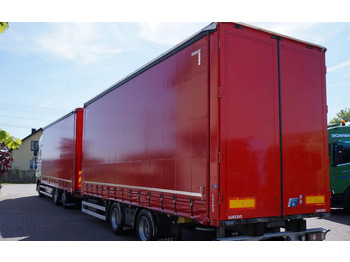 Curtainsider truck DAF XF 480 EURO 6 ZESTAW TANDEM PRZEJAZDOWY 120 M3  7,8 M + 7,8 M WECON: picture 3