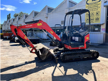 Mini excavator Kubota Series U U27-4 MINIPELLE 2,7T CANOPY: picture 2