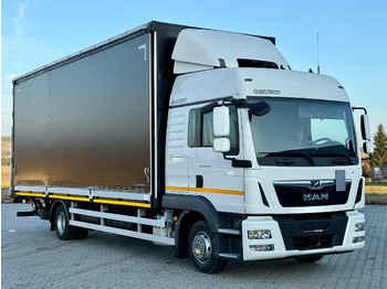 Curtainsider truck MAN TGL 12.250