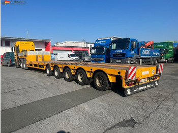 Low loader semi-trailer for transportation of heavy machinery Faymonville 5-A Ausziehbar bis 25m Deutsche Zulassung: picture 3