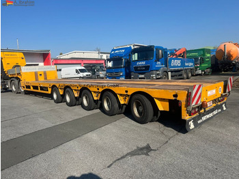 Low loader semi-trailer for transportation of heavy machinery Faymonville 5-A Ausziehbar bis 25m Deutsche Zulassung: picture 2