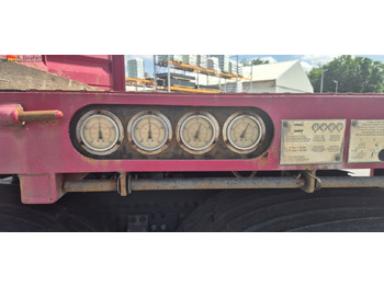 Low loader semi-trailer for transportation of heavy machinery Goldhofer STZ-TBL3-33/80 Tiefbett mit Rampen Lenkung mit FB: picture 5