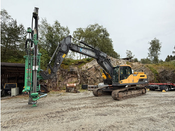 Crawler excavator Volvo EC250DL med Montabert tårn: picture 2