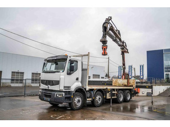 Dropside/ Flatbed truck RENAULT Premium Lander