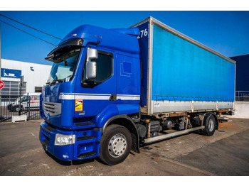 Curtainsider truck RENAULT Premium 380