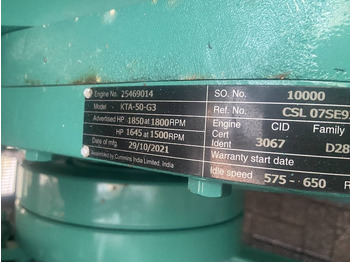 New Generator set Cummins C1400D5 - 1.400 kVA Generator - DPX-18532-O: picture 4
