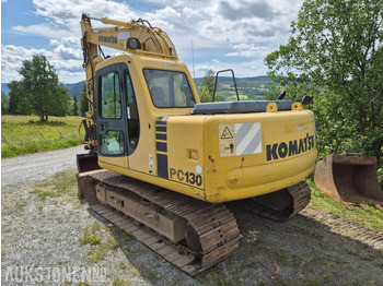 Excavator 1998 Komatsu PC130, beltegraver m. Engcon tiltrotator: picture 3