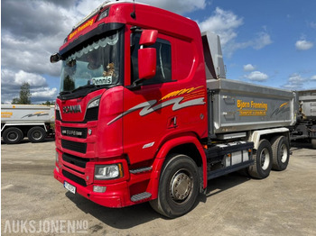 Tipper 2018 Scania R580 GODT UTSTYRT TIPPBIL MED 3 AKSLET HENGER: picture 2