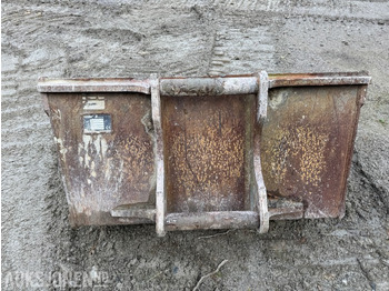 Attachment for Construction machinery 2000 BSM 600 liter pusseskuffe S60 feste, bredde 1450 mm: picture 2