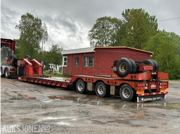 Trailer 2009 Trail King TK154HED lavboy-henger - 4akslet maskinhenger med vse styring: picture 3