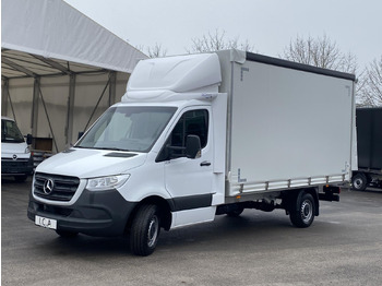 New Curtain side van MERCEDES BENZ SPRINTER 317 CDI 170PS 1+2 PRITSCHE PLANE 4100MM: picture 2