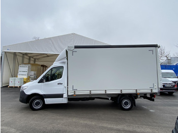 New Curtain side van MERCEDES BENZ SPRINTER 317 CDI 170PS 1+2 PRITSCHE PLANE 4100MM: picture 3
