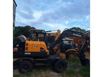Hyundai HW60  excavator on lease Hyundai HW60  excavator: picture 1