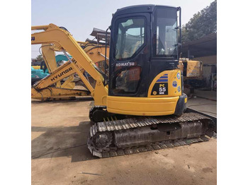 Mini excavator Second hand excavators Komatsu mini excavator PC55MR digger PC35 PC55 PC65 used excavator for sale: picture 3