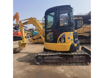 Mini excavator Second hand excavators Komatsu mini excavator PC55MR digger PC35 PC55 PC65 used excavator for sale: picture 5