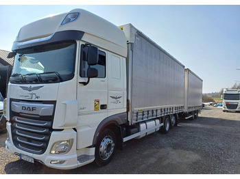 Curtainsider truck DAF XF 480