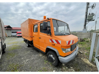 Curtainsider truck MERCEDES-BENZ Vario 614