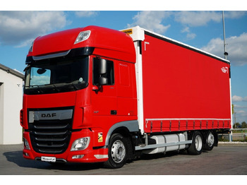 Curtainsider truck DAF XF 480