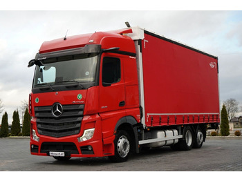Curtainsider truck MERCEDES-BENZ Actros 2545