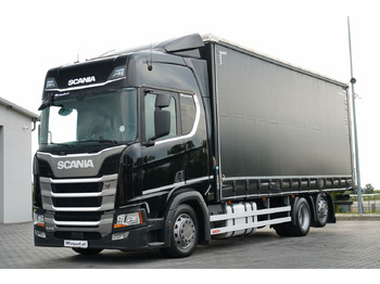 Curtainsider truck SCANIA R 410