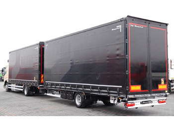 Curtainsider truck Volvo FM 380 / ZESTAW TANDEM / 120 M3 / PRZEJAZDOWY /: picture 2