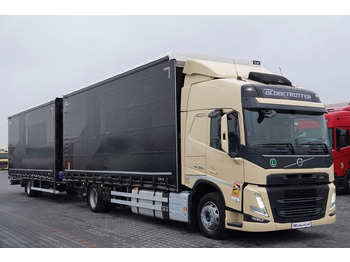Curtainsider truck Volvo FM 380 / ZESTAW TANDEM / 120 M3 / PRZEJAZDOWY /: picture 4