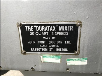 Food processing equipment John Hunt Duratax Planetary mixer: picture 3