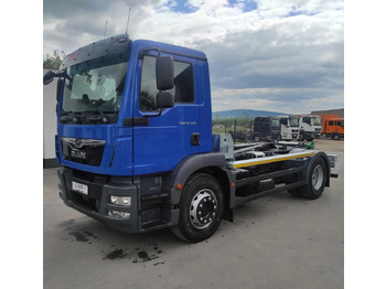 Hook lift truck MAN TGM 18.340 urządzenie hakowe AXOR: picture 2