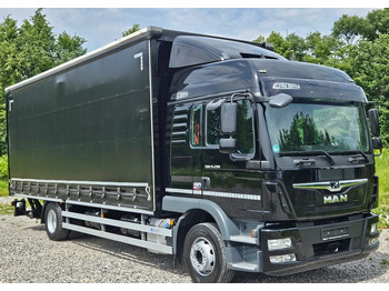 Curtainsider truck MAN TGM 15.290