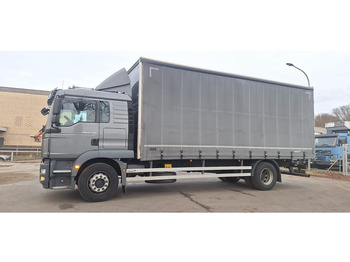 Curtainsider truck MAN TGM 18.340 Plane Spriegel: picture 3