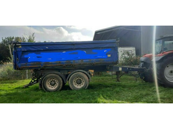 Tipper trailer Meiller 2x Meiller/18To. Tanden/Kipper: picture 5