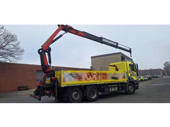Dropside/ Flatbed truck, Crane truck Mercedes-Benz 2636 Axor 3-Achser 6x2 mit Kran PK14002+Funk: picture 3