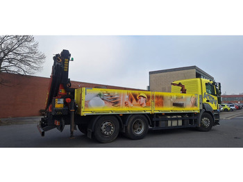 Dropside/ Flatbed truck, Crane truck Mercedes-Benz 2636 Axor 3-Achser 6x2 mit Kran PK14002+Funk: picture 4