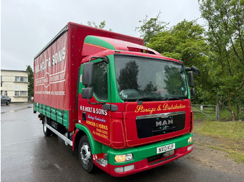 Curtainsider truck MAN TGL
