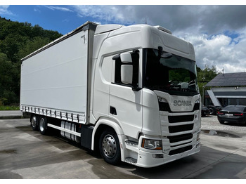 Curtainsider truck Scania R410 // 2018 Rok 6x2 // Retarder // Automat // Led // Navi // 77 //: picture 3 Curtainsider truck Scania R410 // 2018 Rok 6x2 // Retarder // Automat // Led // Navi // 77 //: picture 3