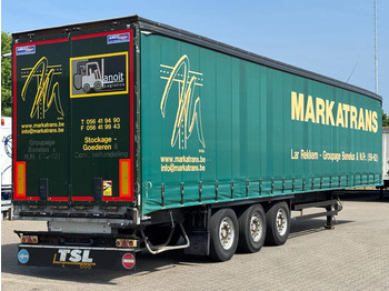 Curtainsider semi-trailer HUMBAUR