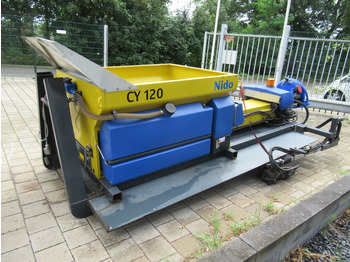 Sand/ Salt spreader NIDO STRATOS B08L-27 PCLN-350 0,8M3 + 350L ROTO-power Hook Haak Salzstreuer Saltspreader: picture 3