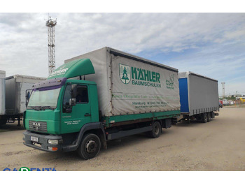 Curtainsider truck MAN