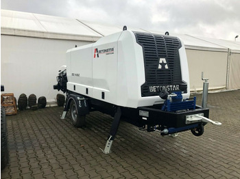 Stationary concrete pump