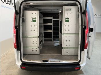 Small van Ford Transit Custom 300 2.0 TDCI L1H1 Trend 130 PK / Servicebus / Bott Inrichting / Euro 6 / Schuifdeur L + R / Airco / CarPlay / Klep / PDC / Navigatie / 3-Zits  / BPM VRIJ !!: picture 4