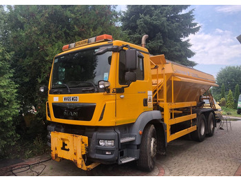 Municipal/ Special vehicle, Truck MAN TGM 26.290 piaskarka solarka schmidt 6x4 euro6: picture 2
