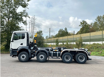 Hook lift truck MAN TGS 41.440 8x4 Euro6e Hyva 26-55 Abrollkipper: picture 2